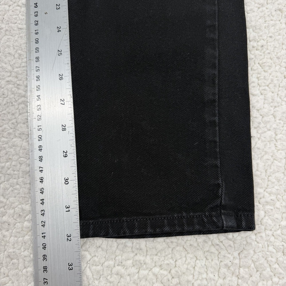 Calvin Klein Jeans Straight Women's 26x32 Black Y2K Streetwear Normcore Casual - Picture 8 of 11
